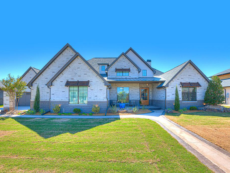 A new energy-efficient home in Oklahoma City.